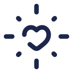 Heart Shine SVG Icon